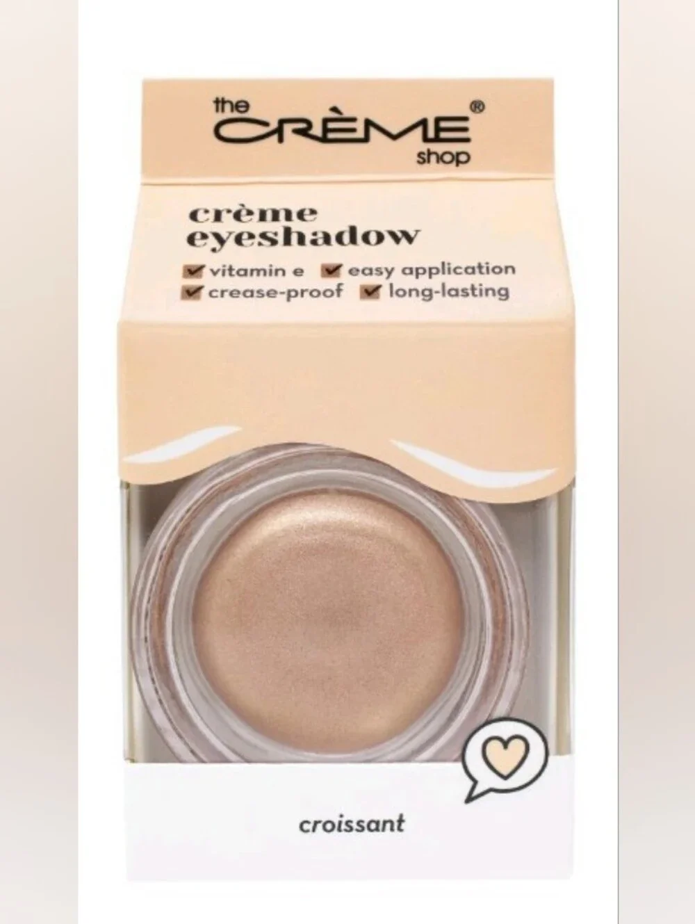 🥐The Crème Shop Crème Eyeshadow — Croissant 🥐